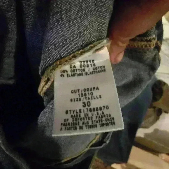 P7436 allen b. Distressed flare festival jeans - Picture 8 of 9